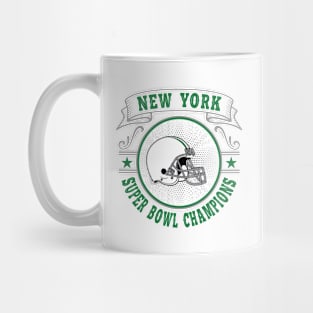 New York Jets Super Bowl Champions Mug